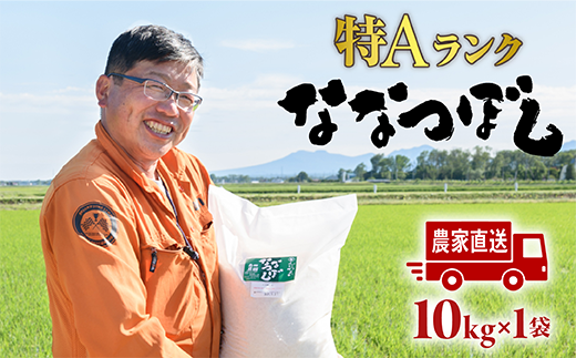 北海道恵庭産 たつや自慢の米 ななつぼし10kg[350001]