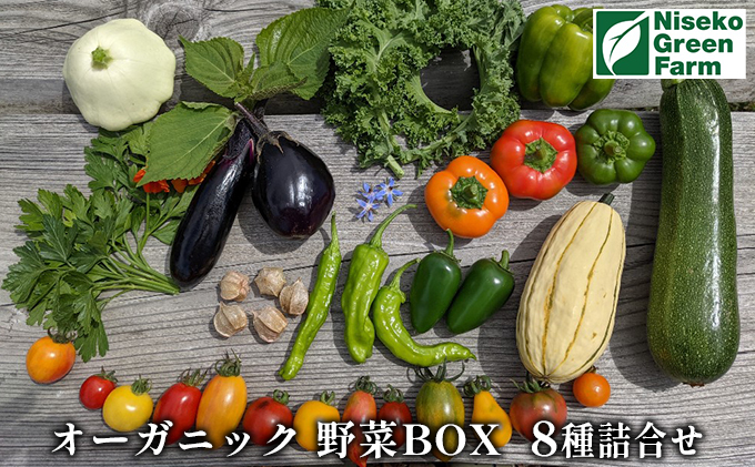 オーガニック野菜BOX8種類詰合せ
