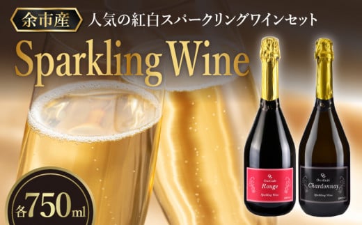 【OcciGabi Winery】人気の紅白スパークリング・ワイン・セット_Y012-0074