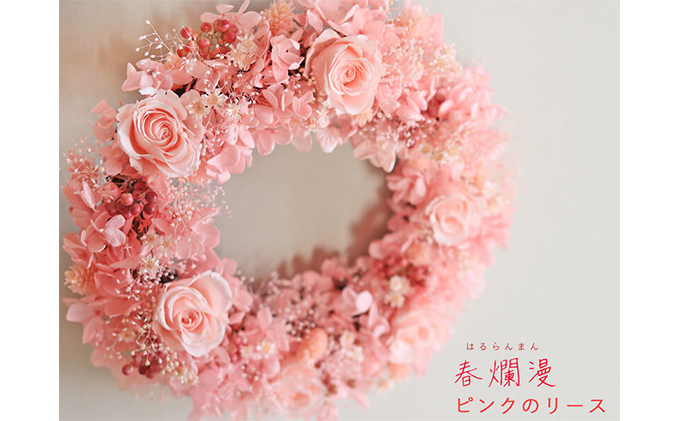 新品 ピンク 蝶 リース 薔薇 ローズ 可愛い 木の実 天然素材 ハンドメイド