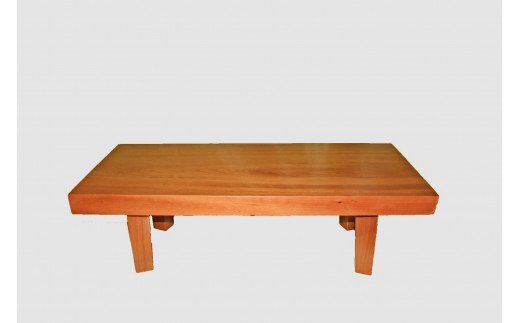 【56】座卓（テーブル）カツラ・一枚天板【厚さ約6.5cm】