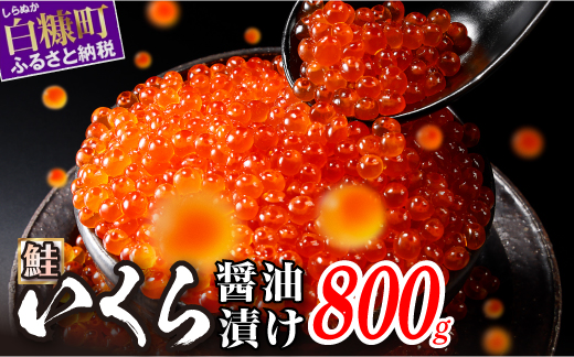 醤油漬鮭いくら【800g（200g×4パック）】