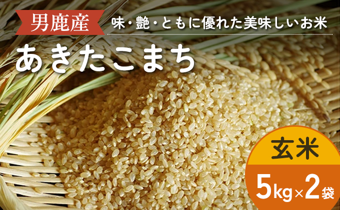 R6年度産  あきたこまち 玄米 5kg×2袋/計10kg お米 国産 