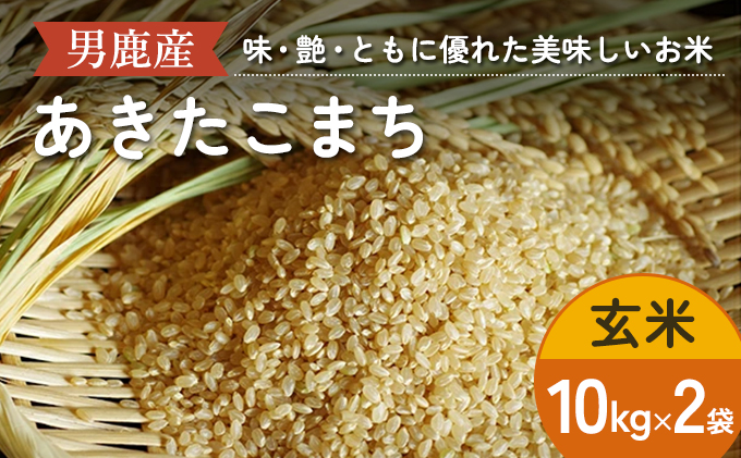 R6年度産  あきたこまち 玄米 10kg×2袋/計20kg お米 精米 国産 