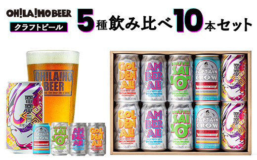 オラホビール5種飲み比べ10本セット｜ふるラボ