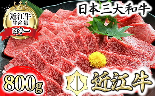 近江牛A5ランク焼肉美味セット【800g】【DG10SM】｜ふるラボ