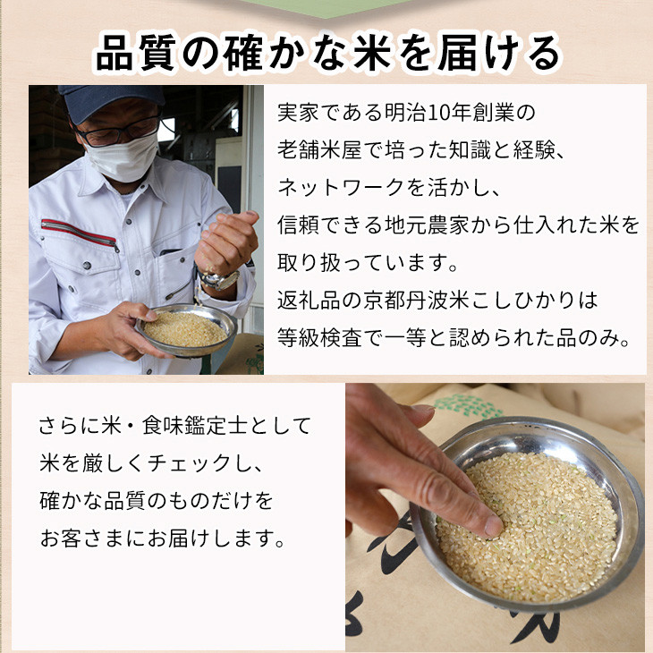 お試し】訳あり 米 5kg 京都丹波米 こしひかり 白米［新米・令和5年産