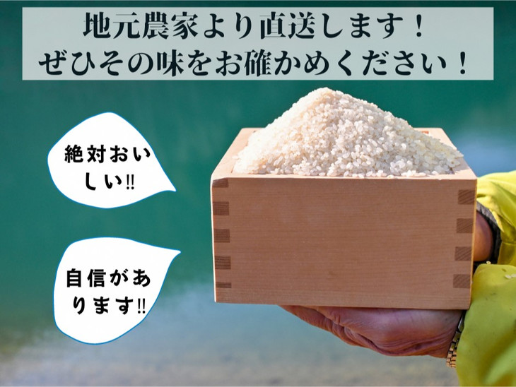 米 定期便 5kg×6ヶ月 30kg コシヒカリ 佐伯の里の源流米 希少 農家直送