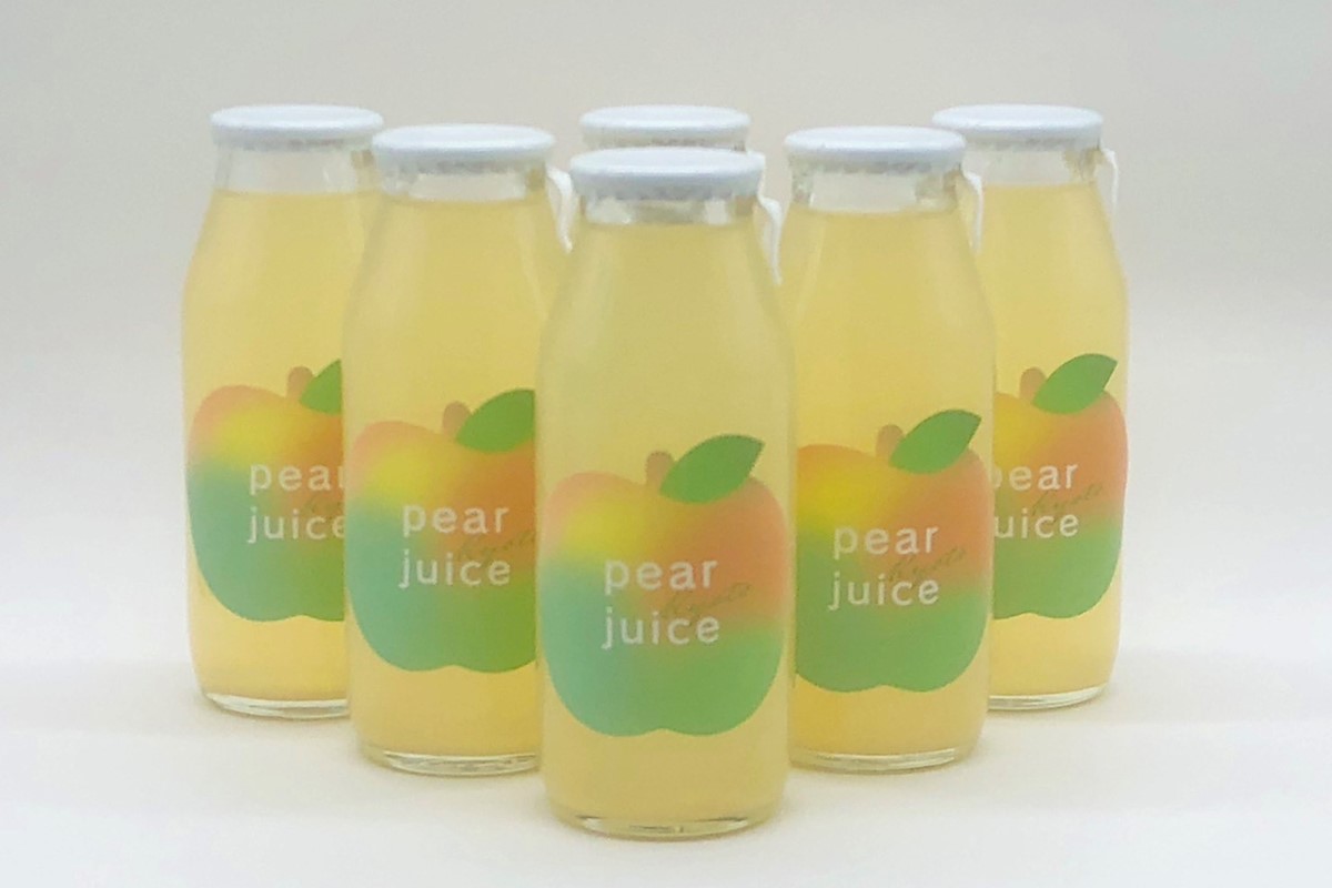【先行予約】京丹後の梨ジュース 小瓶6本入り（2024年10月下旬〜発送）