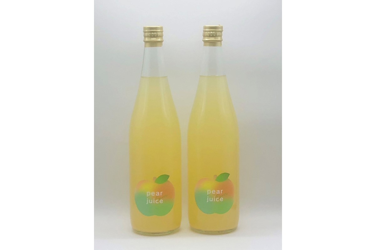 【先行予約】京丹後の梨ジュース 大瓶2本入り（2024年10月下旬～発送）