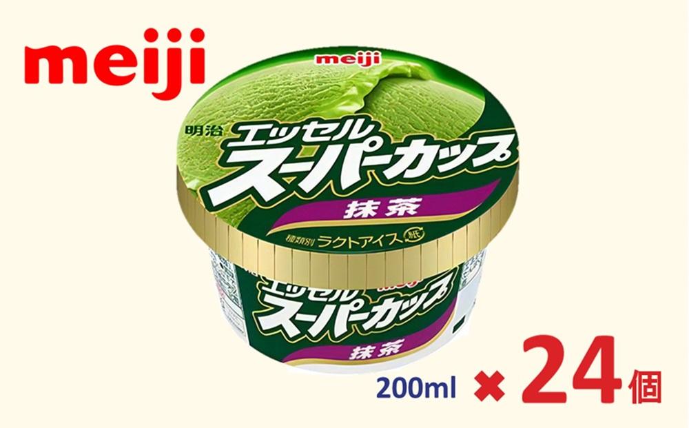 明治 エッセル スーパーカップ 抹茶 200ml×24個