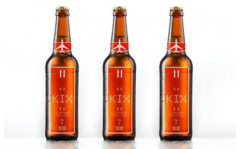 KIX BEER１２本セット（アンバーエール）【クラフトビール ビール お酒 地ビール びーる 瓶ビール 泉佐野ブルーイング】 020C041