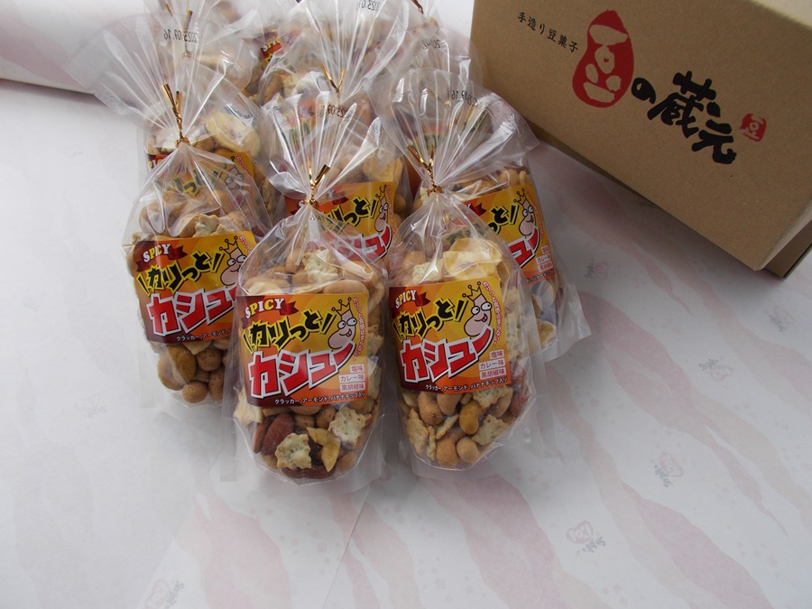 豆の蔵元 「カリっとカシュ―」170g×12パック おかき 豆 豆菓子