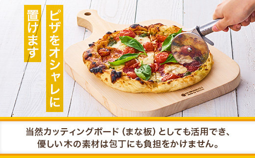 販売注文じーちゃんのピザプレート3点セット/ハンドメイド/木製 食器