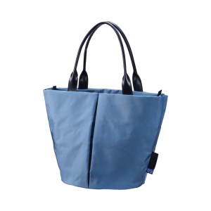 豊岡鞄　For The Blue Marche Tote M Oブルー