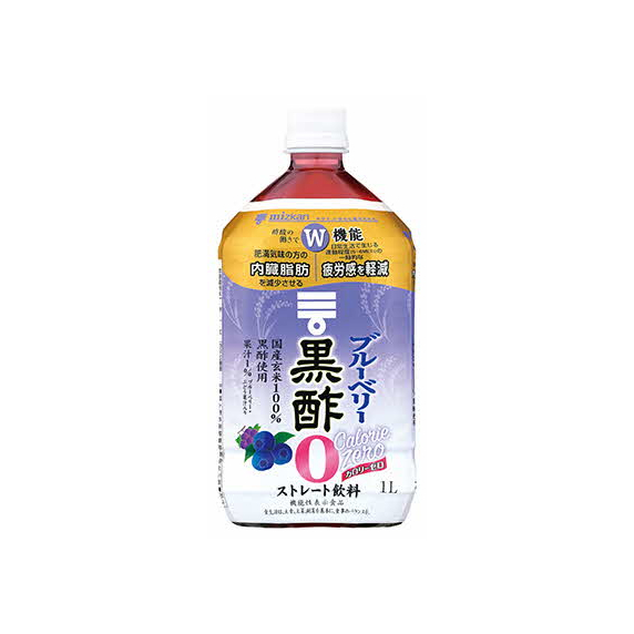 ブルーベリー黒酢 カロリーゼロ1L 6本