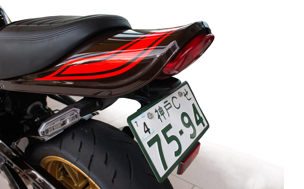 Z900RS ARCHI ロングテールカウルバイク