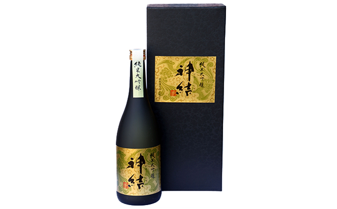 [神結] 純米大吟醸 神結 720ml [ 神結酒造 日本酒 酒 お酒 四合瓶 贈答品 ]