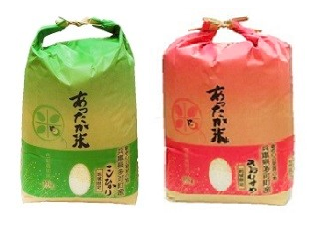 あぐりたかのあったか米  ２種類セット20kg（コシヒカリ10kg＋きぬむすめ10kg）[255]