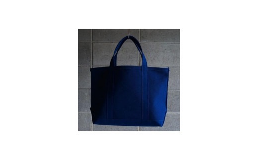 トートバッグ 〈Canvas tote bag（indigo）M〉 Indigo Classic 天然藍染 国産藍染め 帆布 奈良県 奈良市 なら 150-003