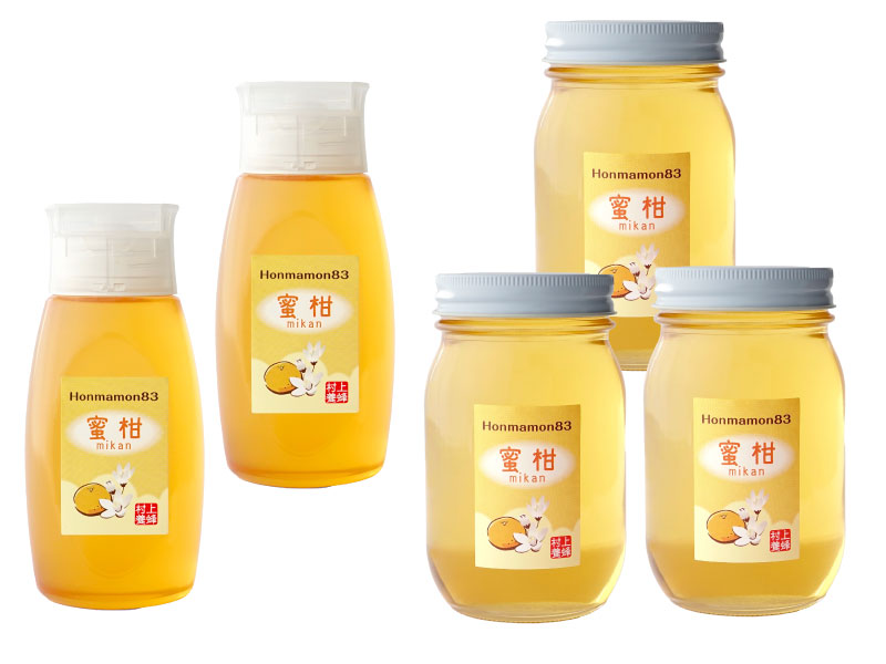 K455　蜜柑蜂蜜　５００ｇ×２本　６００ｇ×３瓶