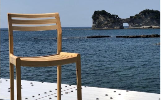 BokuMokuあかね材チェア　BC-04 / 田辺市 熊野 あかね材 紀州材 木 家具 椅子 いす チェア 椅子