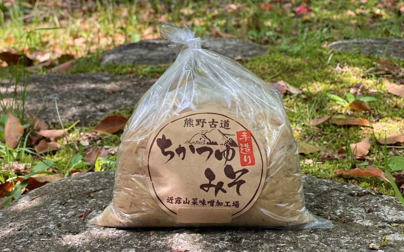 近露みそ　1.4kg （700g×2袋）  / 田辺市 みそ 味噌 ミソ 手作り 【nts013】