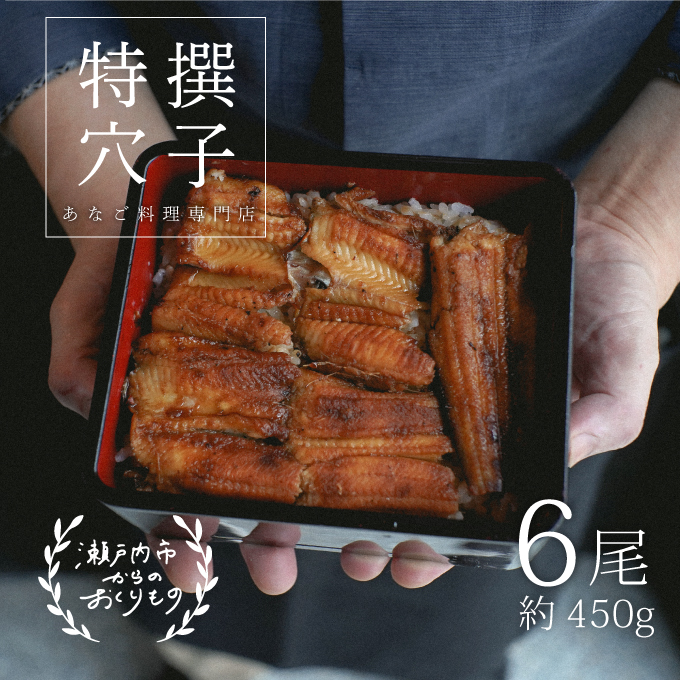  あなご 料理専門店の～ふっくら肉厚～ 特撰 【 焼きあなご 6尾入 】