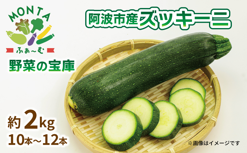 野菜 夏野菜 ズッキーニ 約 2kg 朝どれ 産地直送 徳島県 阿波市｜ふるラボ