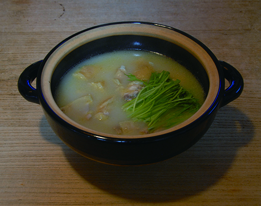 阿波尾鶏水炊セットA（もも肉＋水炊スープ）