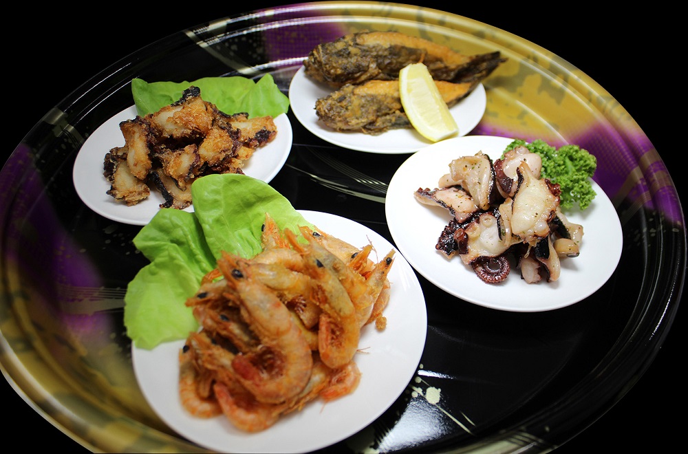 瀬戸の海の幸まるごとからあげセット 魚貝類 加工食品 