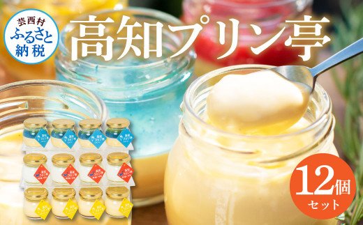 高知プリン亭 定番商品の詰め合わせセット 3種 12個入り なめらか 仁淀ブルー 固め 冷たいスイーツ ギフト プレゼント プリン ぷりん 瓶 おしゃれ かわいい 美味しい 送料無料 お取り寄せ デザート お祝い 贈答 贈り物 のし 熨斗 ふるラボ