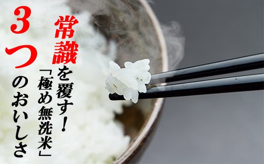 Sbos-01【3ヵ月定期便】こだわりの無洗米でおいしく簡単！「仁井田米にこまる」５㎏