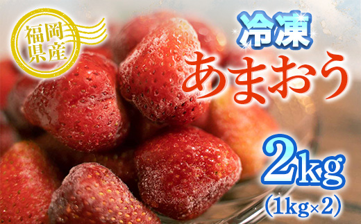 MZ027 冷凍あまおう 2kg（1kg×2） いちご 果物 フルーツ