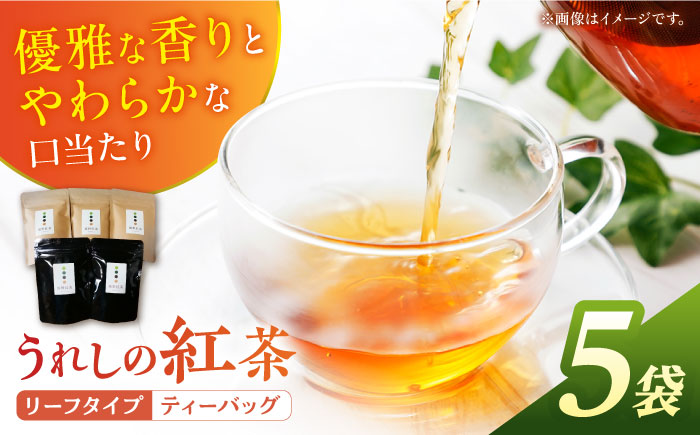 うれしの紅茶 5袋セット 【うれしの紅茶振興協議会】 NAP001