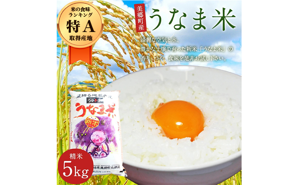 数量限定】 宮崎県産 令和4年 うなま米 ヒノヒカリ 5kg ｜ふるラボ