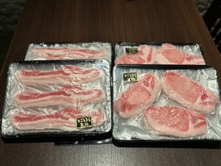 かごしま黒豚しゃぶしゃぶ用 バラ肉・ロース肉1kgセット K329-002_01