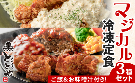 マジカル冷凍定食　3種セット　K258-001