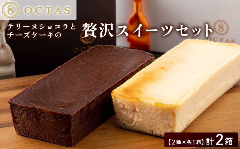 オクタス テリーヌ ショコラ チーズケーキ 2種セット