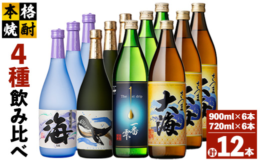 海の蔵「大海酒造」の飲み比べセット!A-2(合計12本)