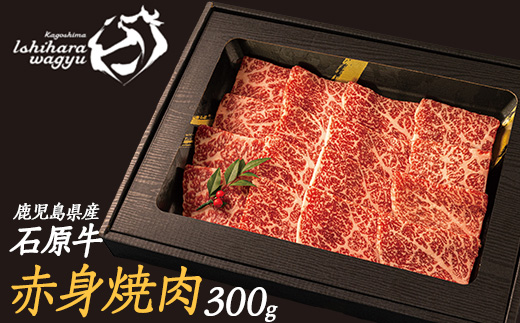 石原牛の赤身焼肉セット(300g) 石原牛 赤身 焼肉用  国産 牛 ウシ 牛肉 焼肉 BBQ バーベキュー ビーフ 冷凍【石原PRO】_ishihara-1345