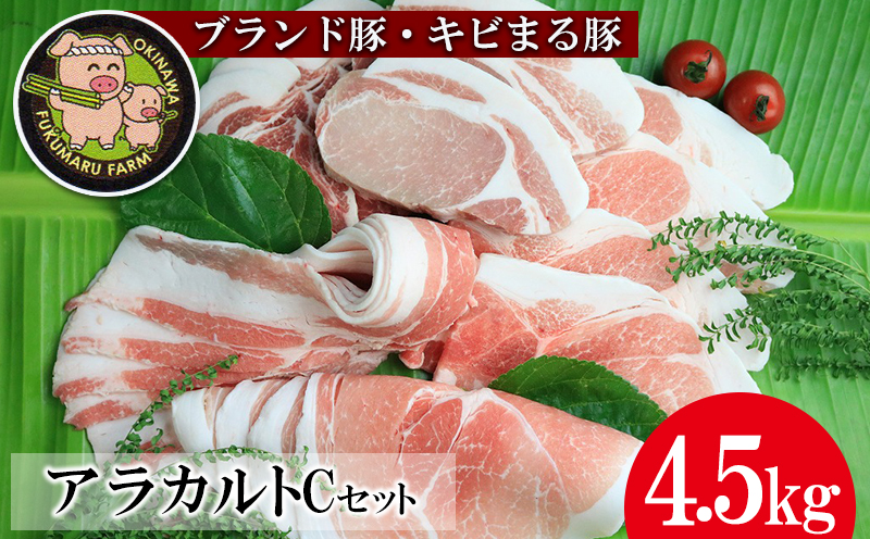 【ブランド豚・キビまる豚】アラカルトセットC（4.5kg）